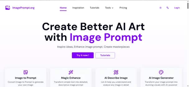 Image Prompt - Tool preview