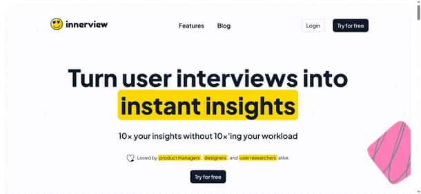 Innerview - Tool preview