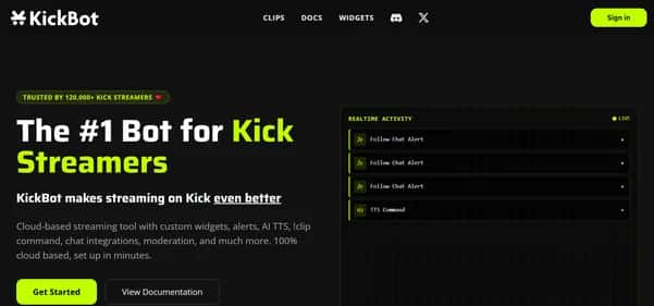 KickBot - Tool preview