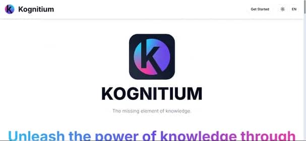 Kognitium - Tool preview