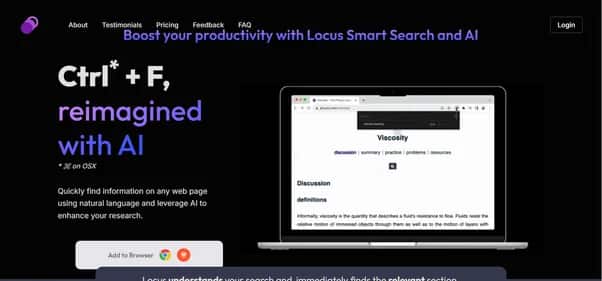 Locus - Tool preview