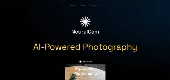 NeuralCam - Tool preview