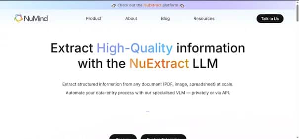NuMind - Tool preview