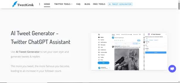 Tweet Grok - Tool preview