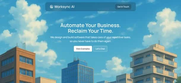 Worksync AI - Tool preview