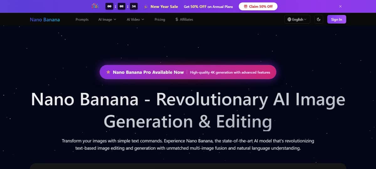 Nano Banana - Tool preview