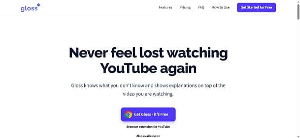 Gloss - Tool preview