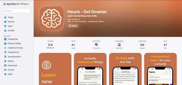 Heuris - Tool preview