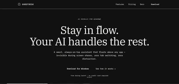 GhostDesk - Tool preview