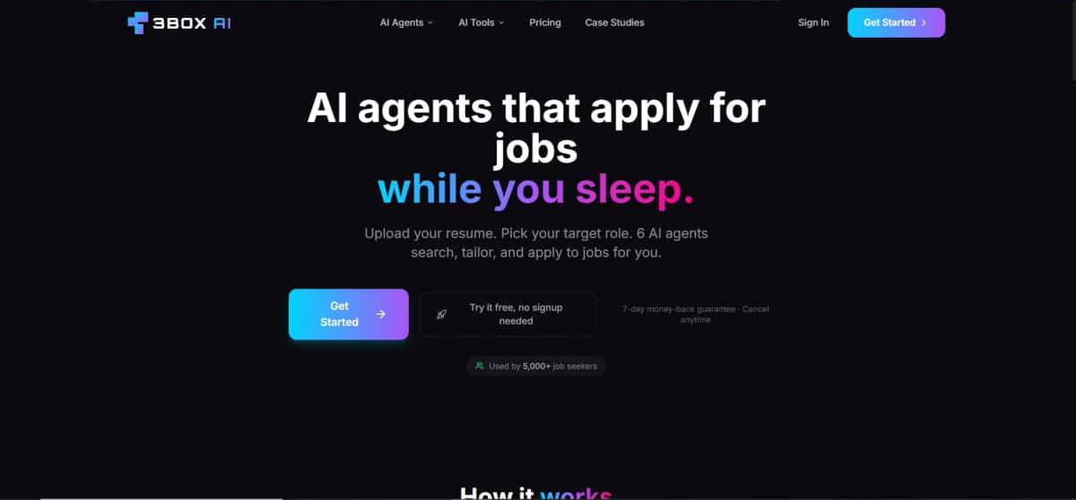 3BOX AI - Tool preview