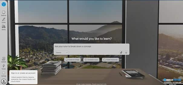 HoloTutor - Tool preview