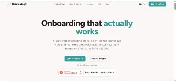 Onboarding0 - Tool preview