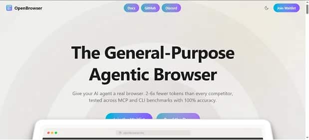 OpenBrowser - Tool preview