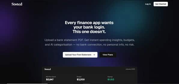 Stated Money - Tool preview