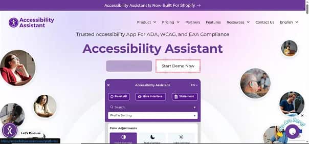 Accessibility Assistant - Tool preview