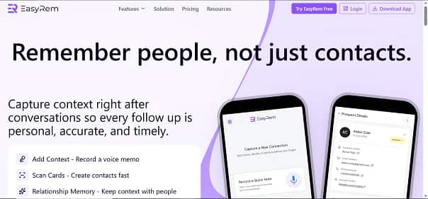 EasyRem - Tool preview