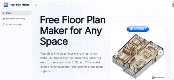 Floor Plan Maker - Tool preview