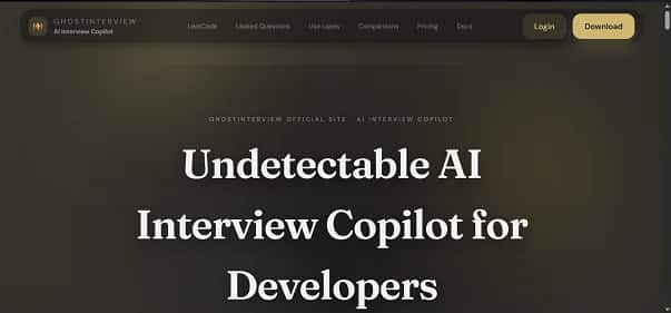 Ghost Interview - Tool preview