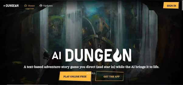 AI Dungeon - Tool preview