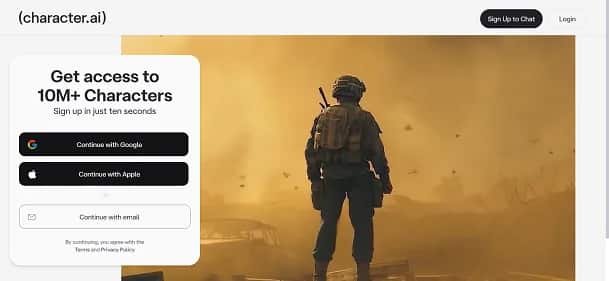 Character AI - Tool preview