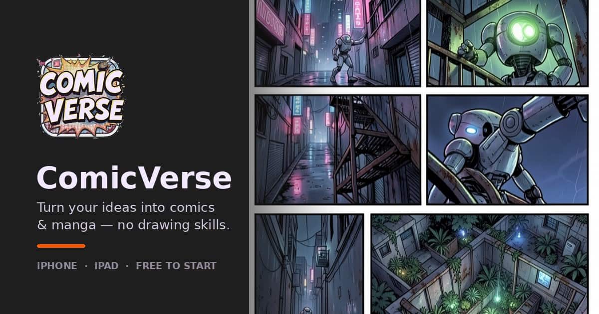 ComicVerse - Tool preview