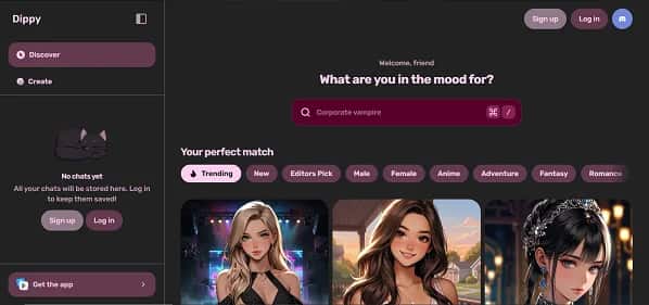 Dippy AI - Tool preview