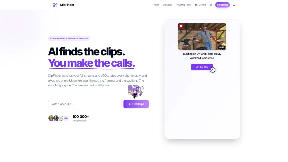 ClipFinder - Tool preview