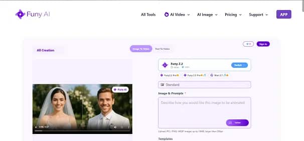 Funy AI - Tool preview