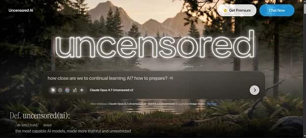 Uncensored AI - Tool preview