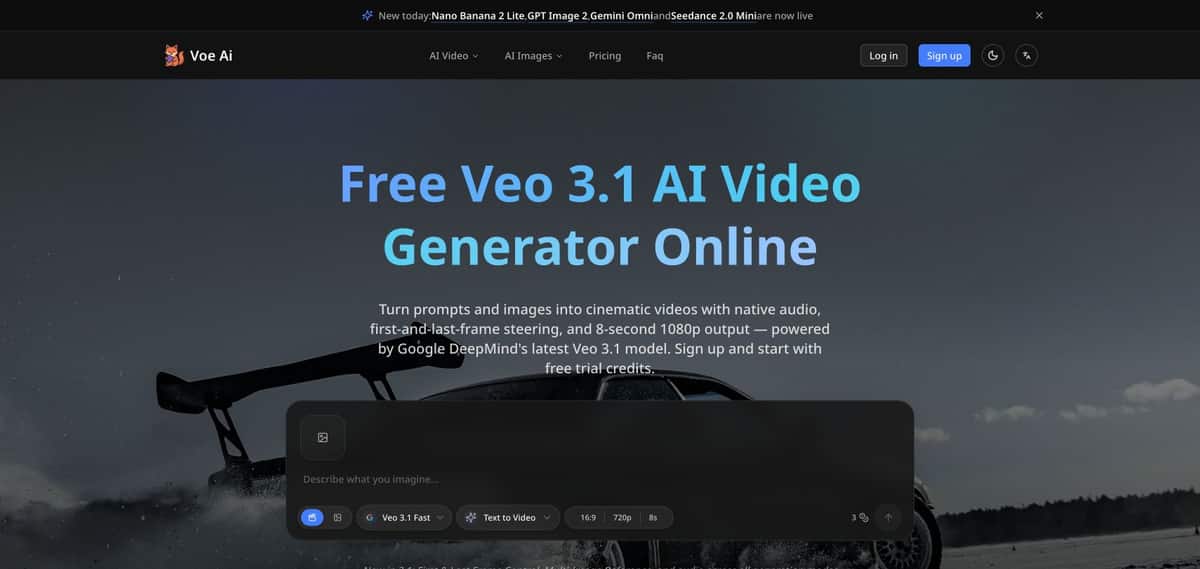Voe AI - Tool preview