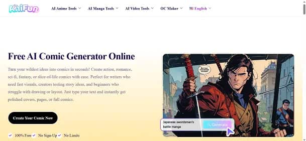 Anifun AI - Tool preview