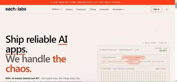 each labs - Tool preview