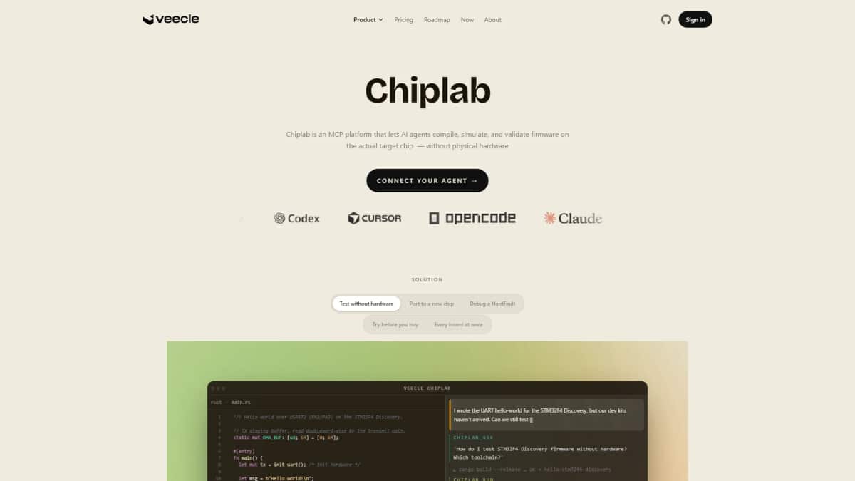 Chiplab - Tool preview