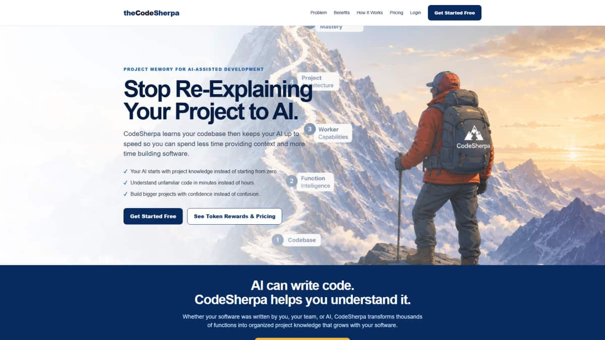 theCodeSherpa - Tool preview
