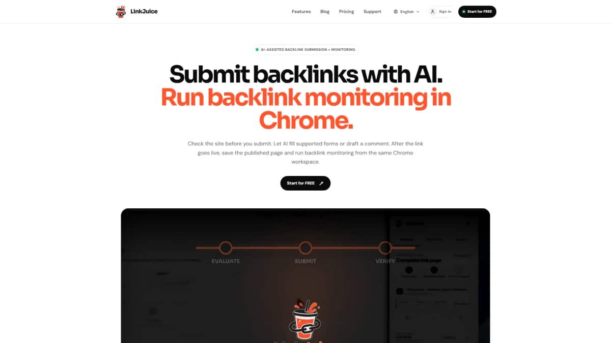 LinkJuice - Tool preview