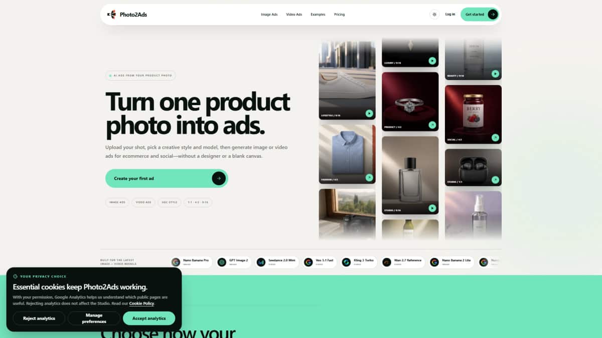 Photo2Ads - Tool preview