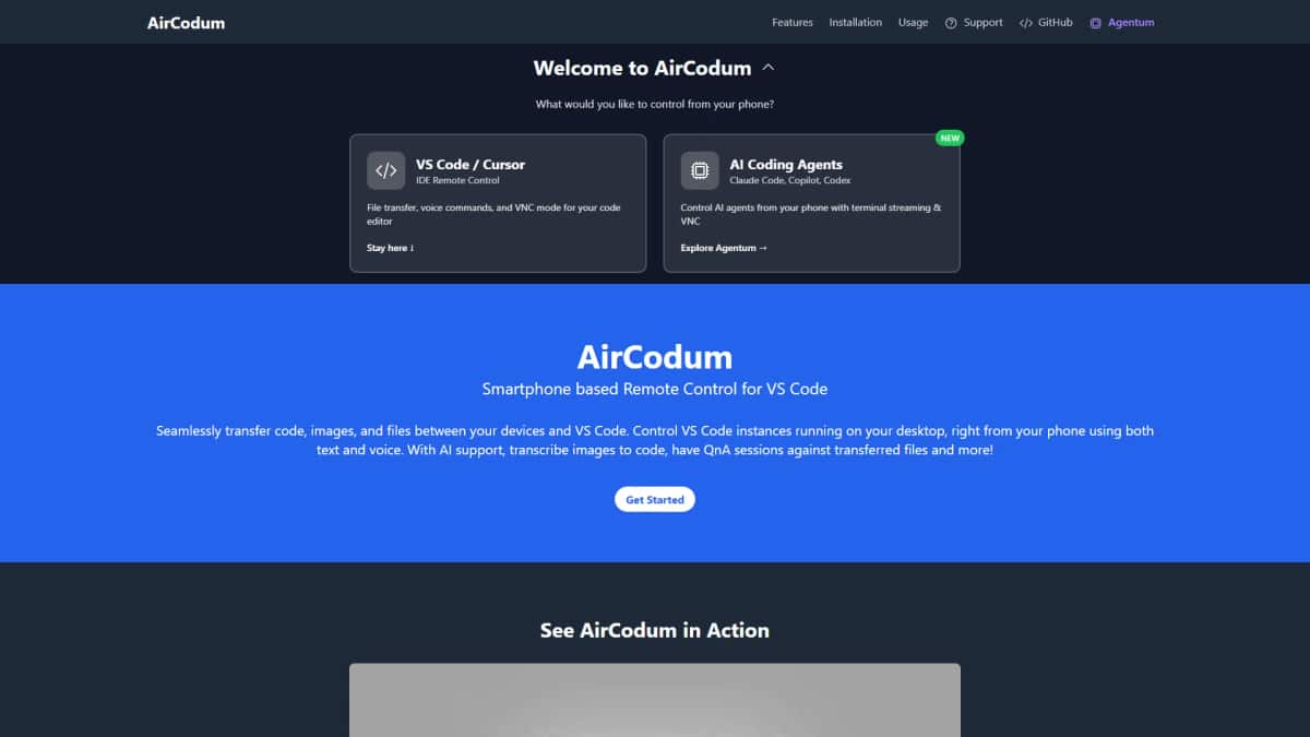 AirCodum - Tool preview