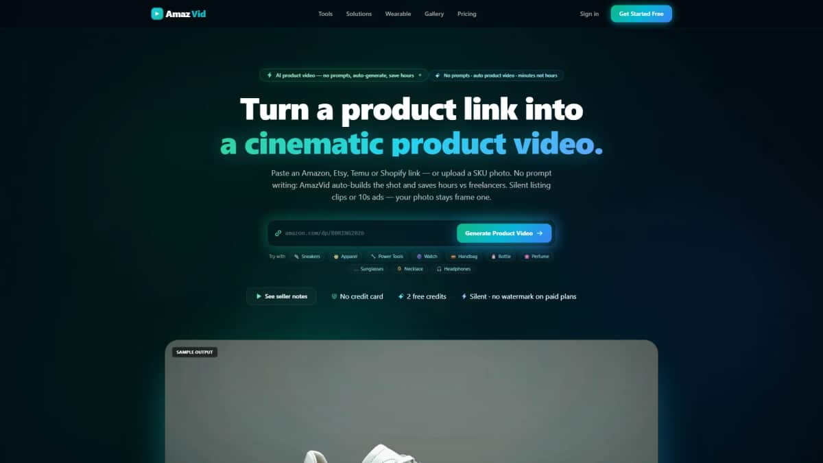 AmazVid - Tool preview