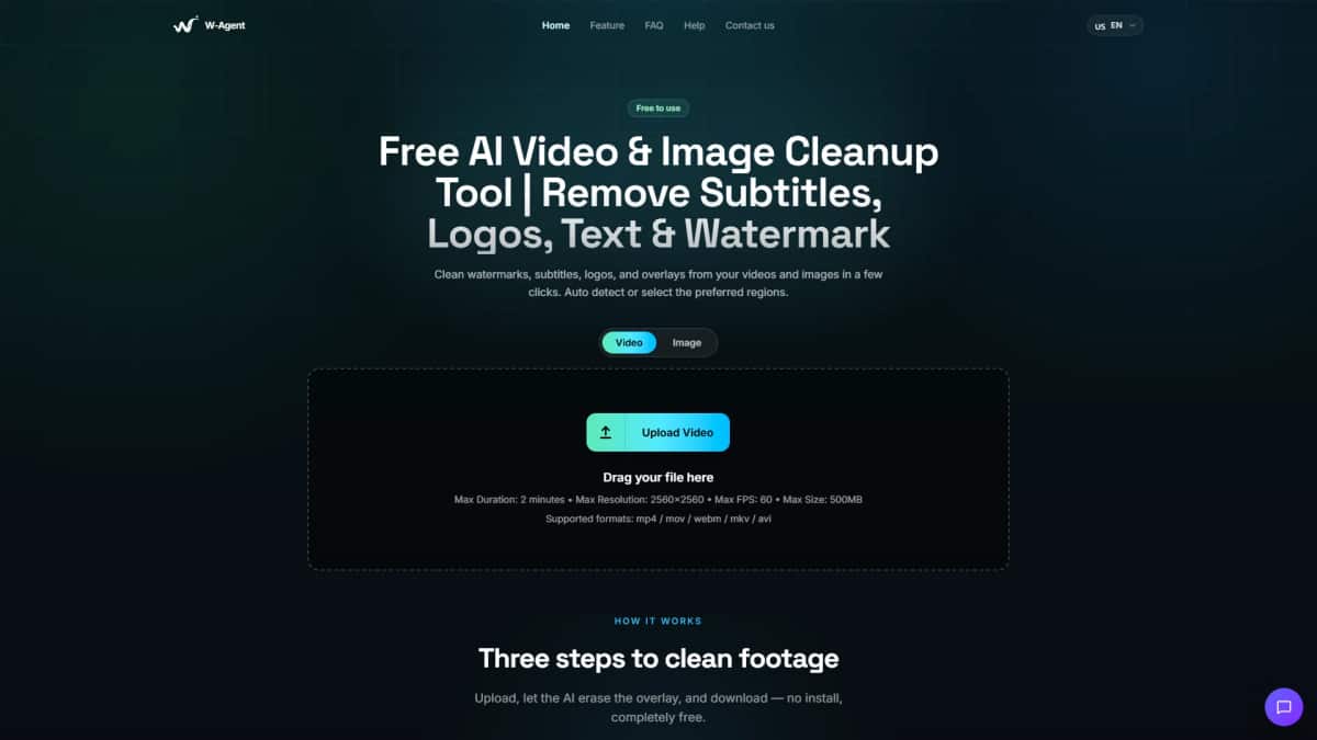 W-Agent - Tool preview