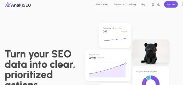 AnalySEO - Tool preview