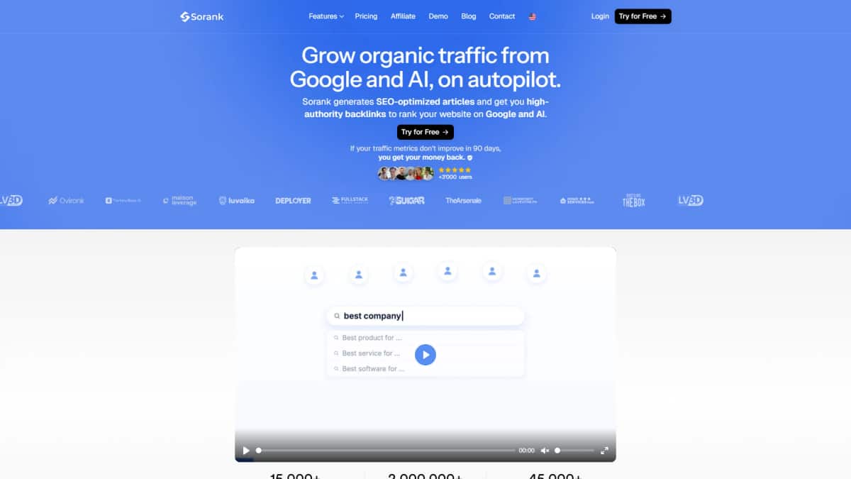 Sorank - Tool preview