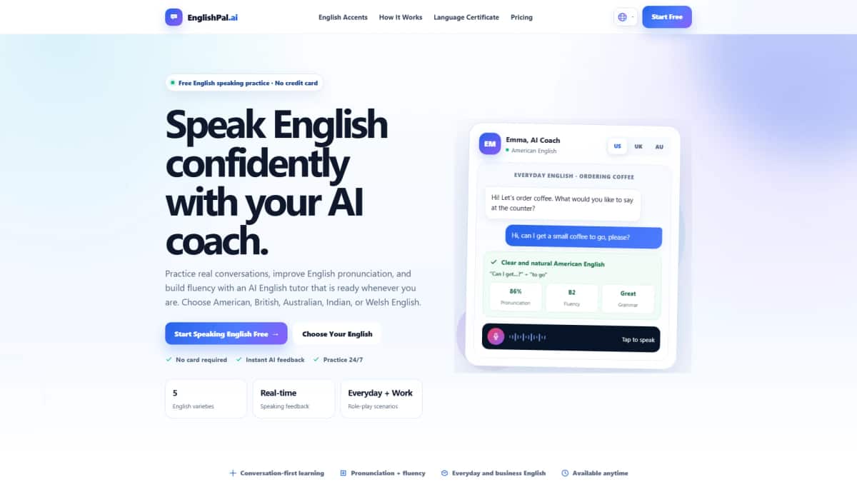 EnglishPal - Tool preview