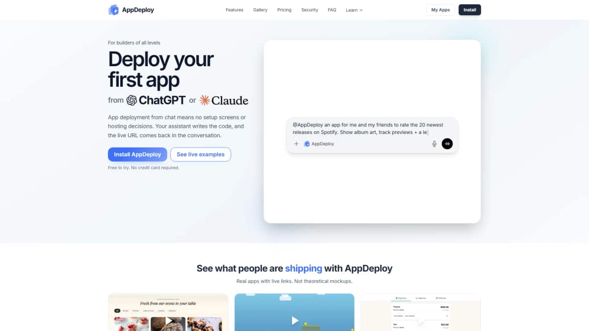 AppDeploy - Tool preview