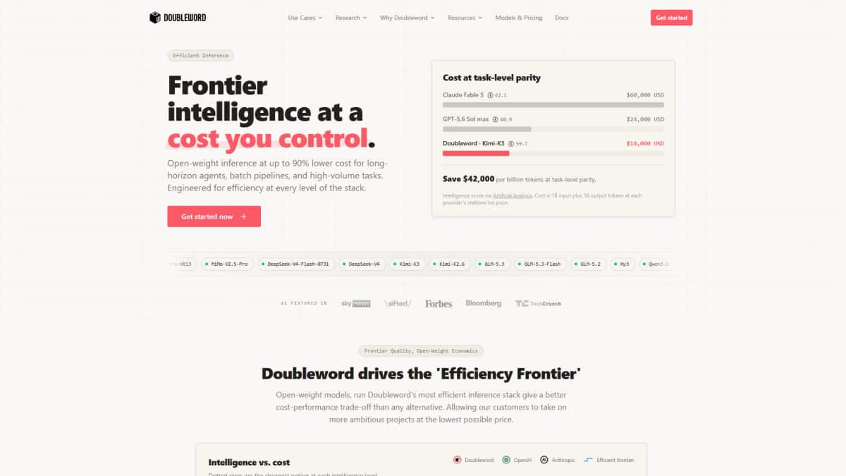 Doubleword - Tool preview