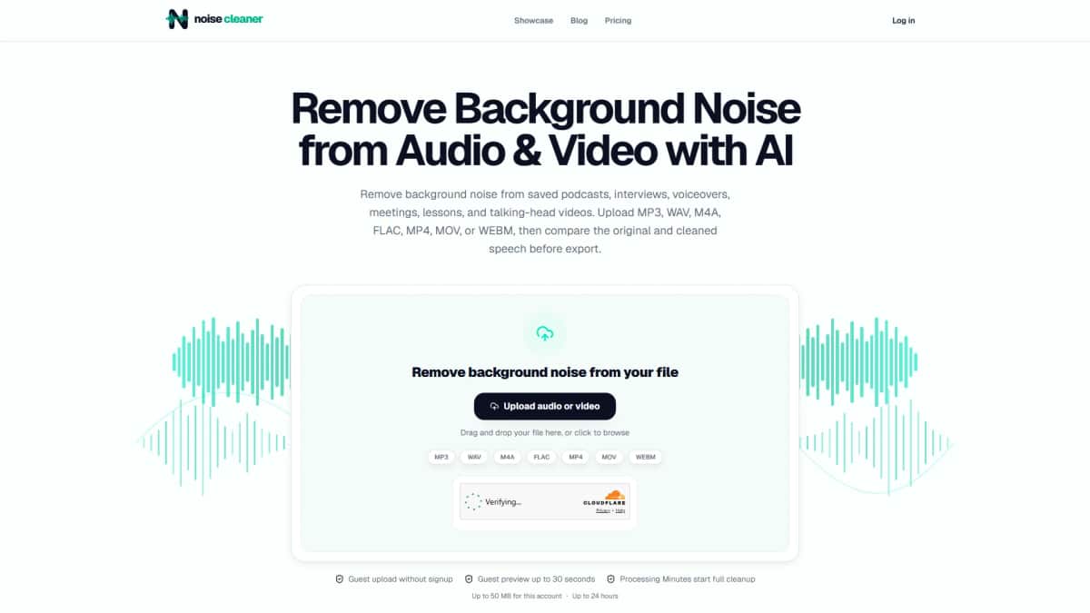 Noise Cleaner - Tool preview