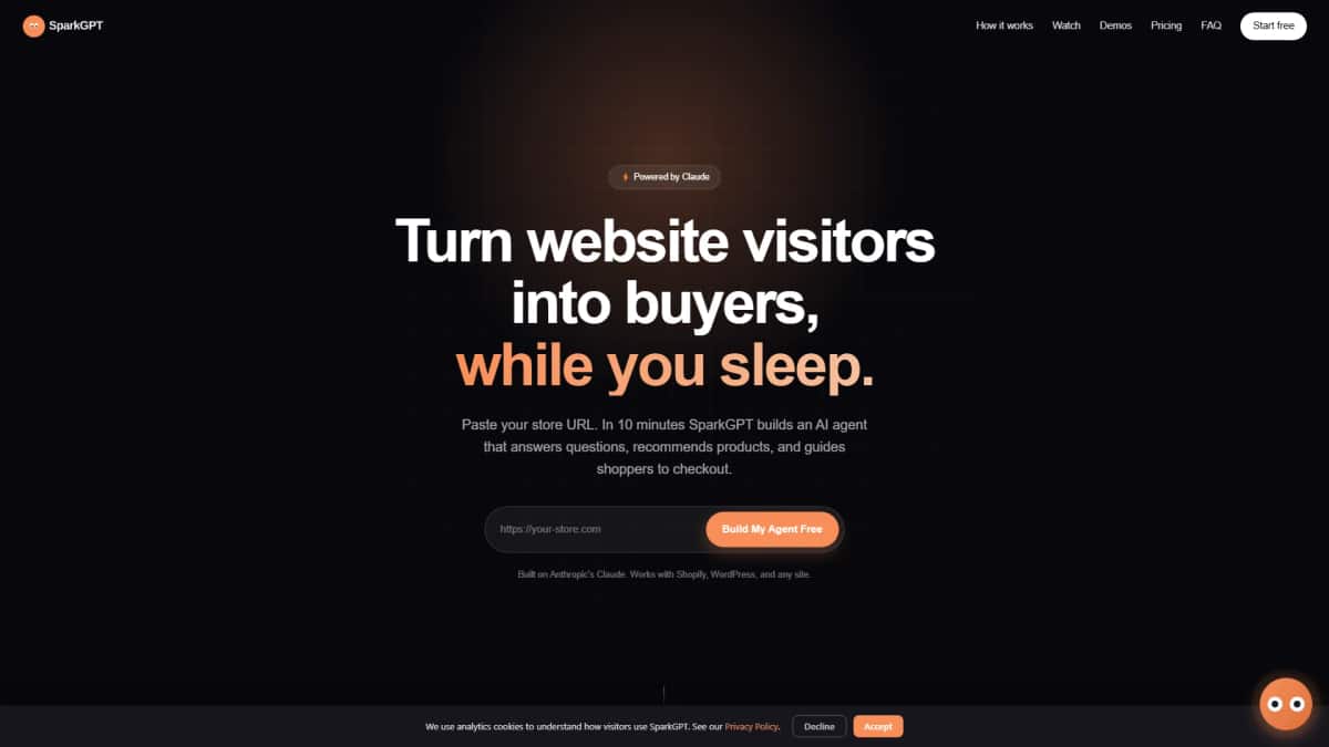 SparkGPT - Tool preview
