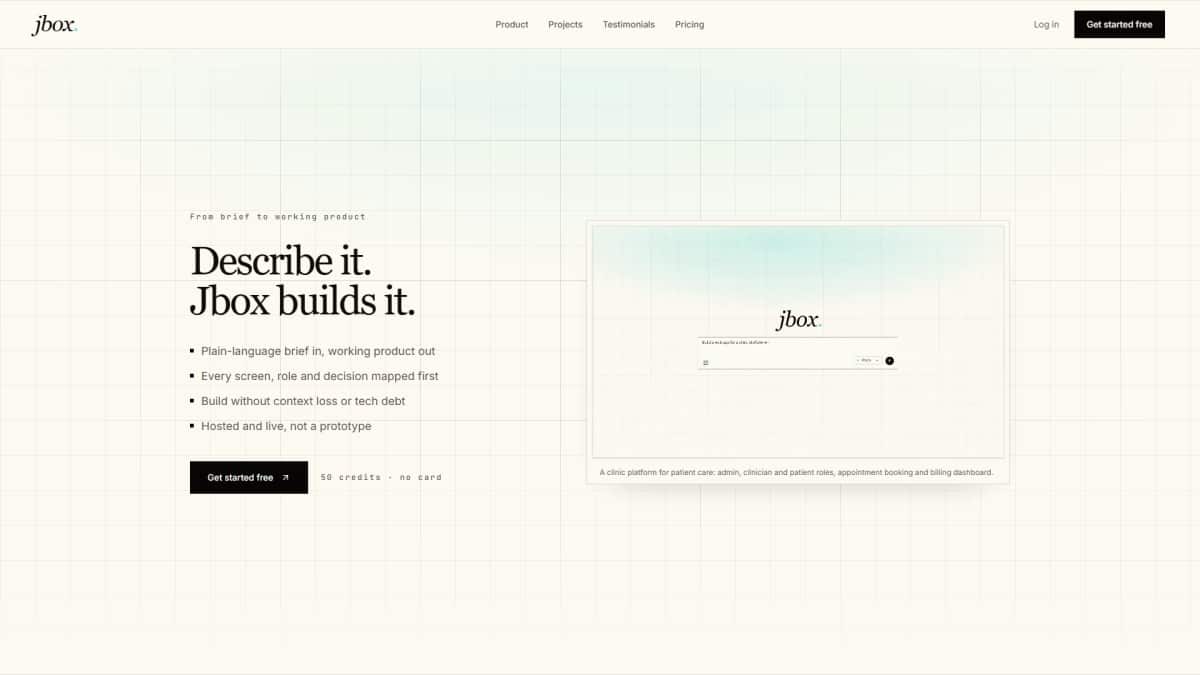 Jboxai - Tool preview
