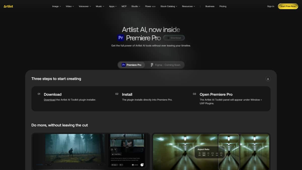 Artlist Plugins - Tool preview