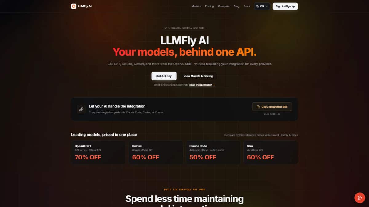 LLMFly AI - Tool preview