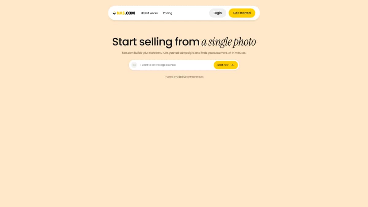 Nas.com - Tool preview